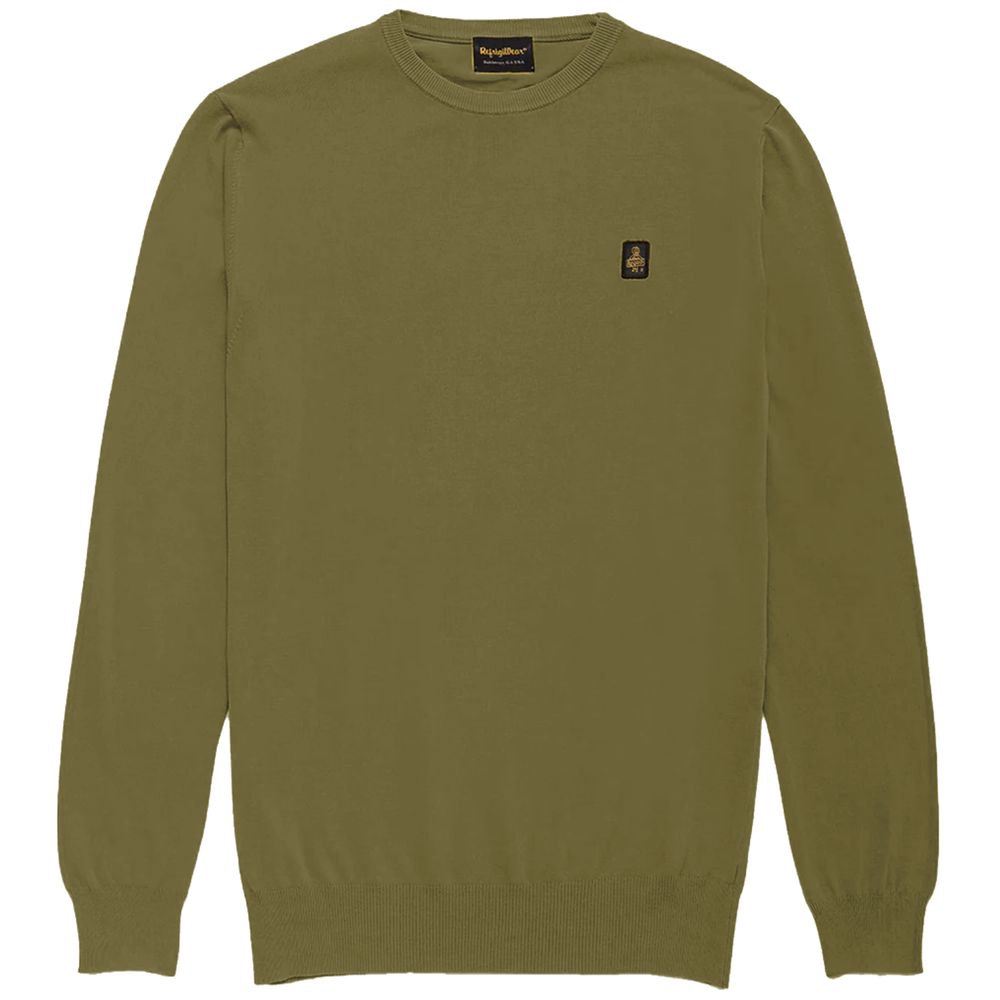 Refrigiwear Green Cotton Sweater