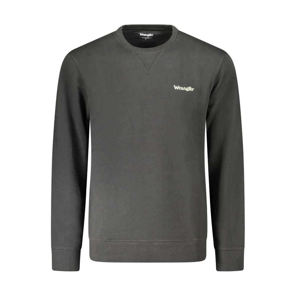 Wrangler Black Cotton Men Sweater