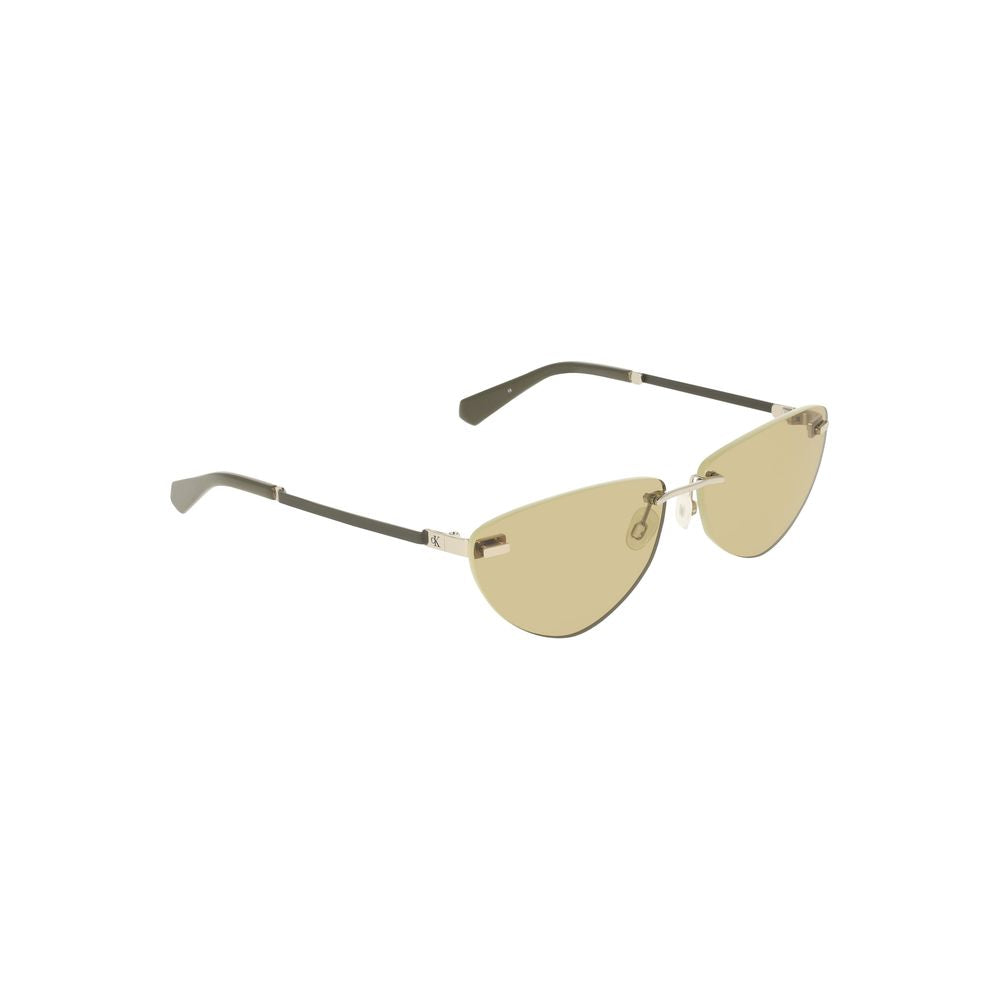 Lunettes de soleil Calvin Klein Verde Metallo pour femme