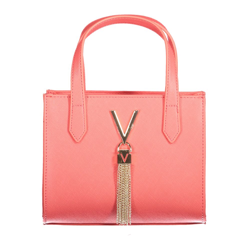Sac à main pour femme Mario Valentino en polyuréthane rose clair