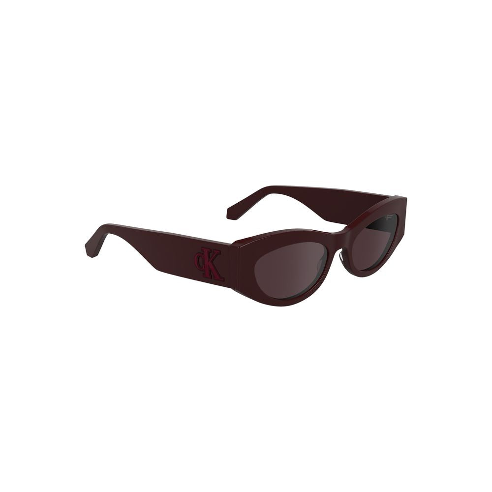 Calvin Klein Rosso Acetate Damen Sonnenbrille
