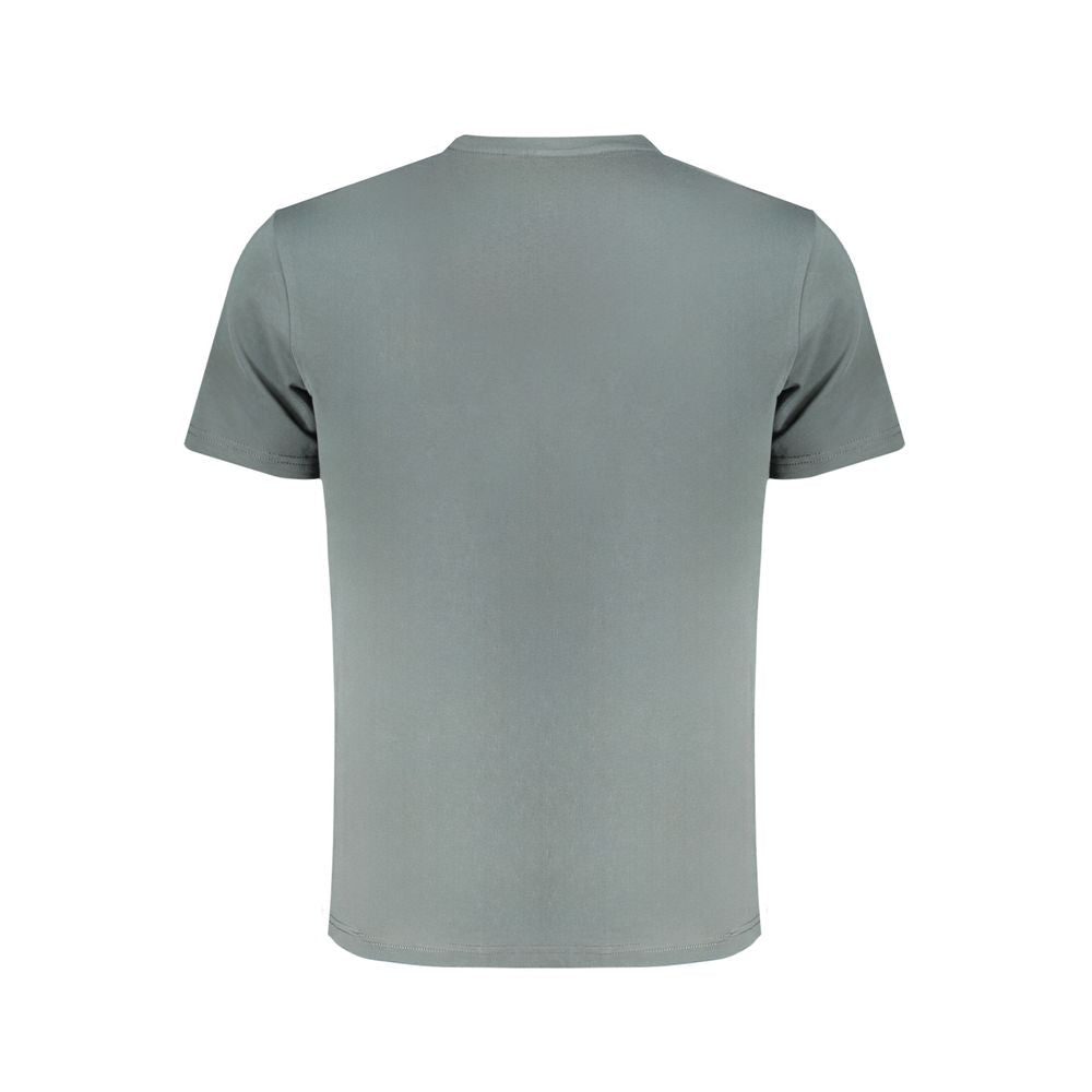 T-shirt Napapijri Verde en coton pour homme