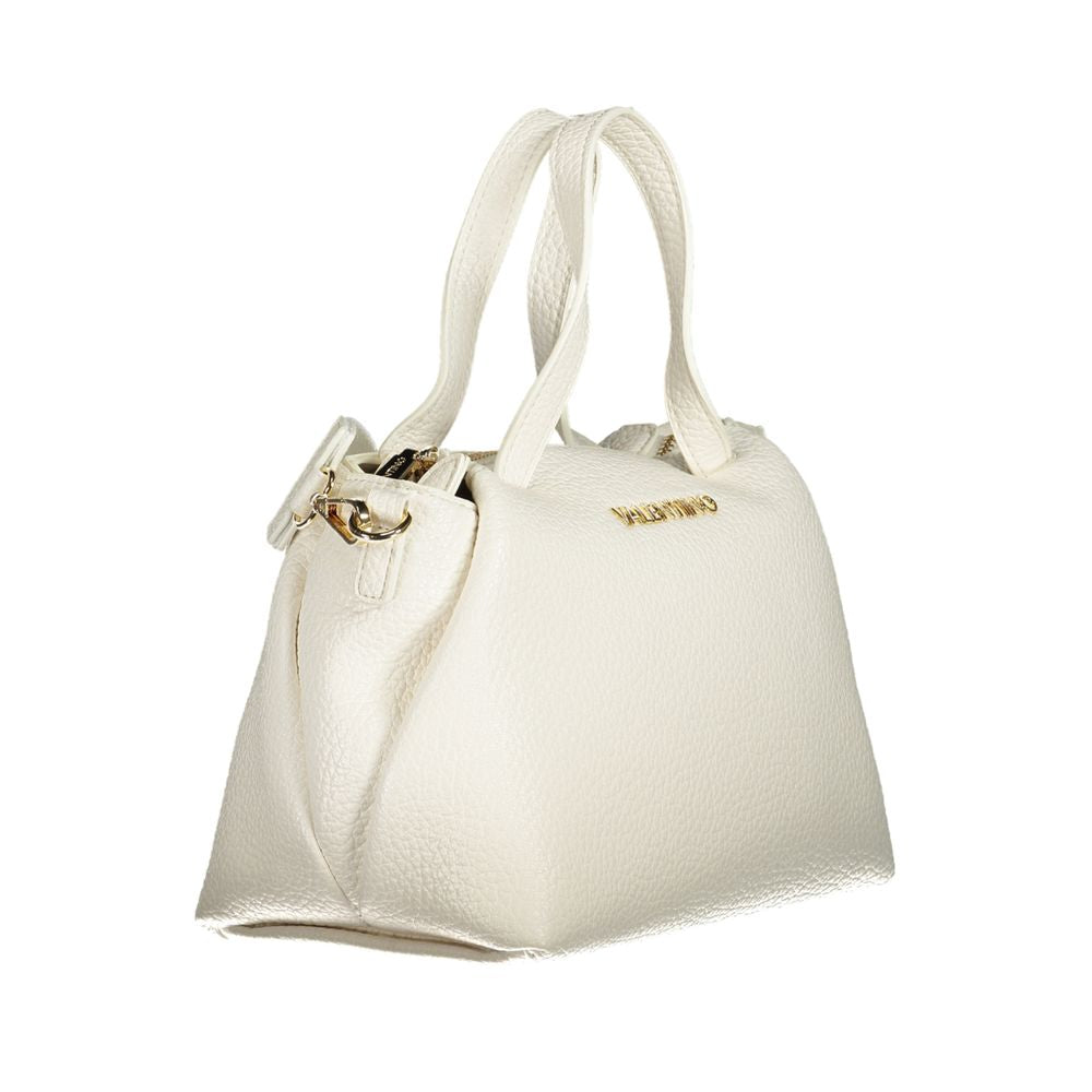Mario Valentino Bianco Polyurethan Damenhandtasche