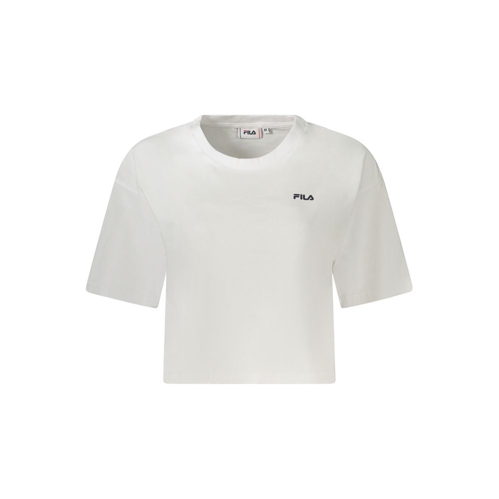 T-shirt femme Fila en coton biologique blanc