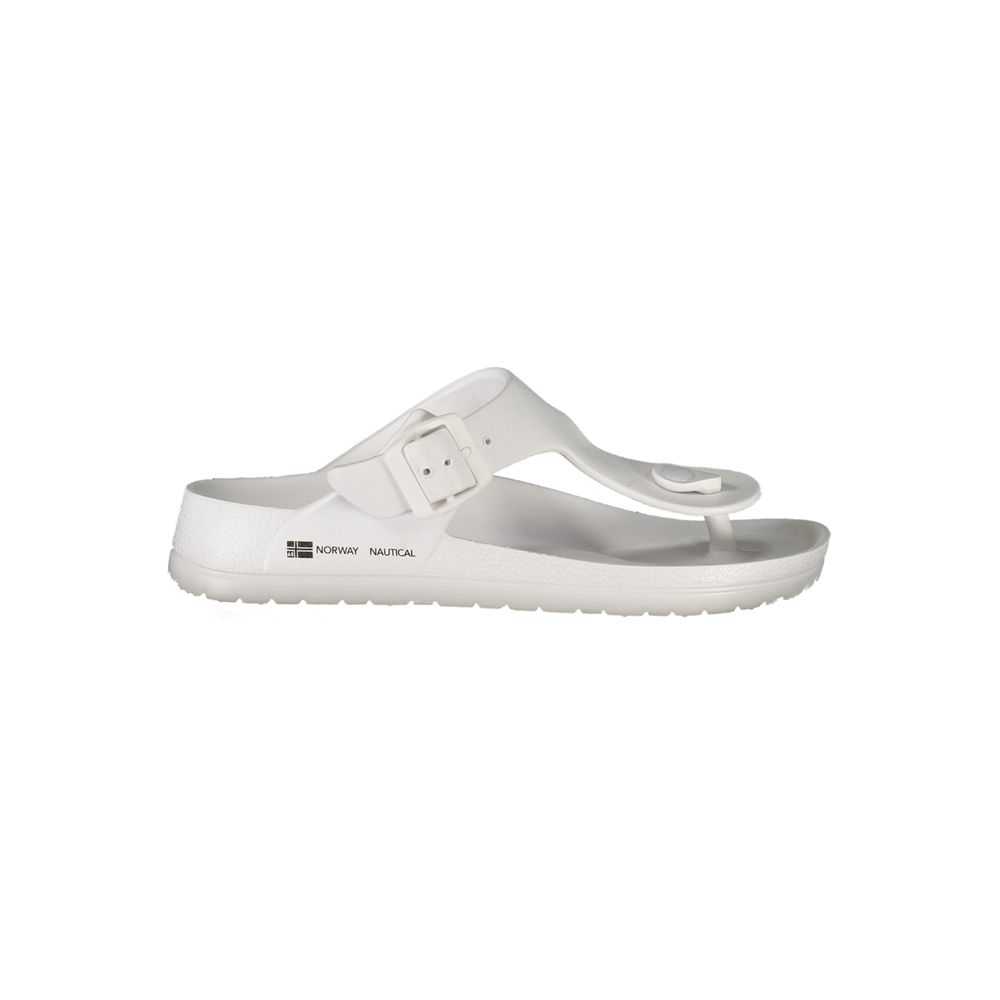 Norway 1963 White Plastic Women Sandal