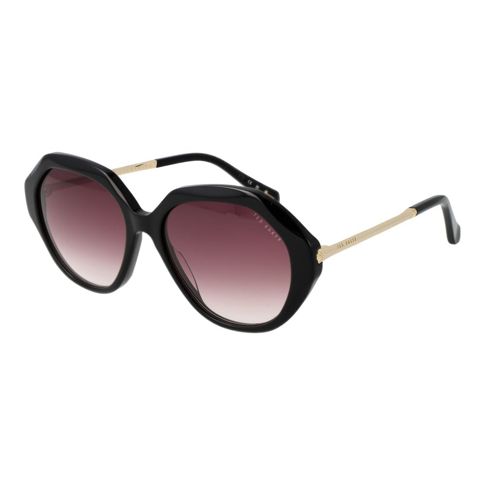 Lunettes de soleil Ted Baker noires en acétate