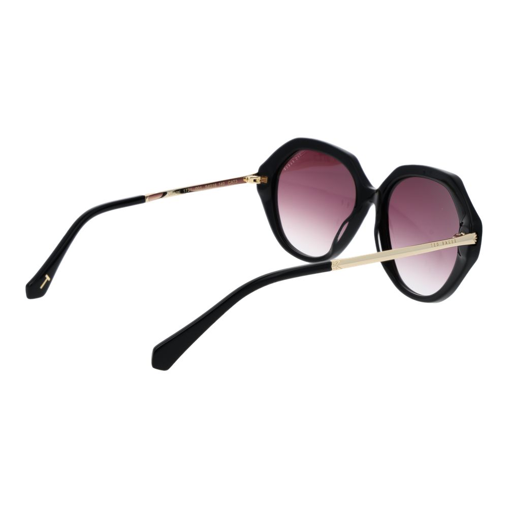 Lunettes de soleil Ted Baker noires en acétate