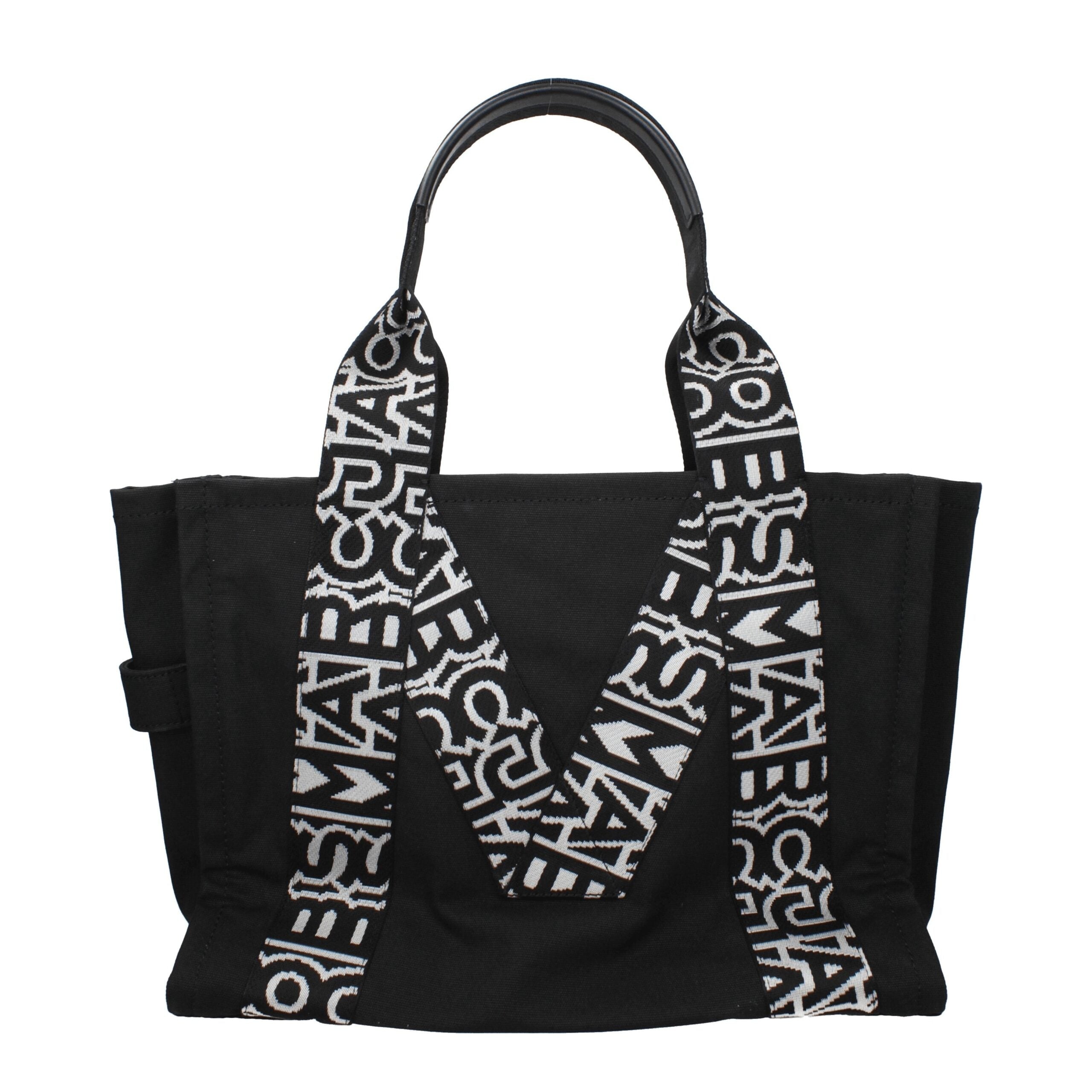Sac bandoulière en tissu noir Marc Jacobs