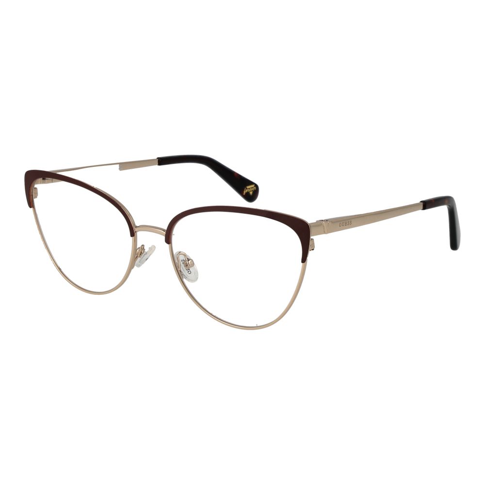 Lunettes Guess en métal marron (Montures)