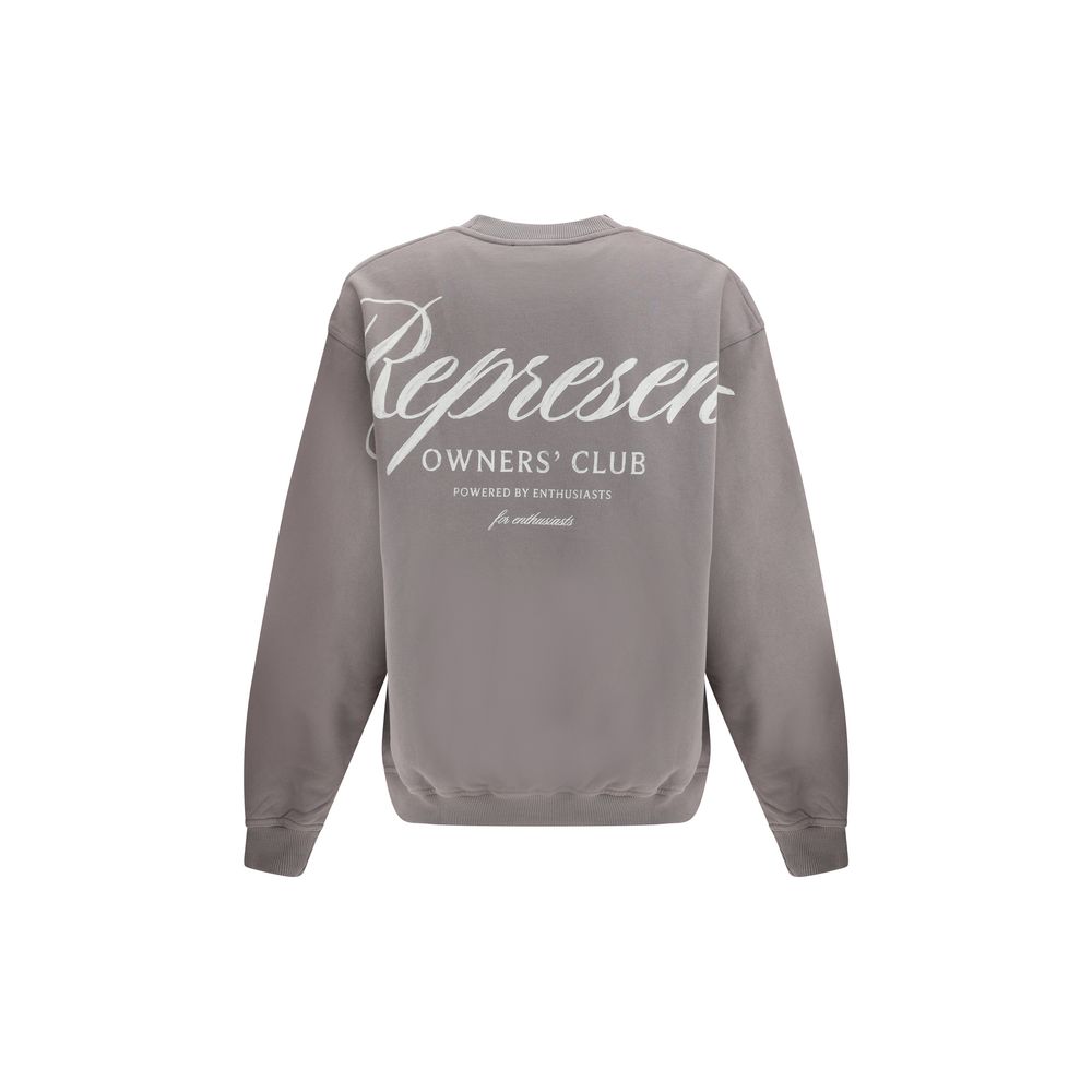 Represent Gray Cotton Sweatshirt
