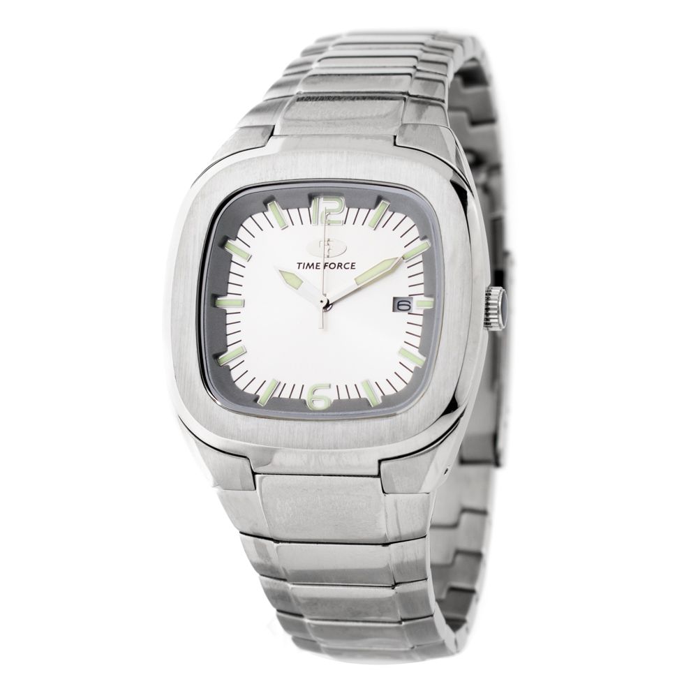 Time Force Silver Stainless Steel Bracelet Watch
