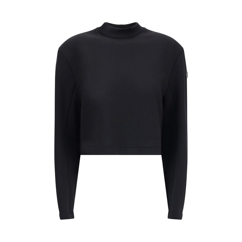 MONCLER x EDWARD ENNINFUL Black Viscose Sweatshirt