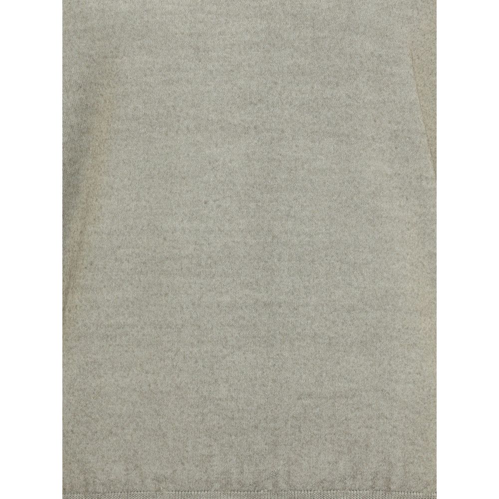 Cruciani Wool Green Turtleneck