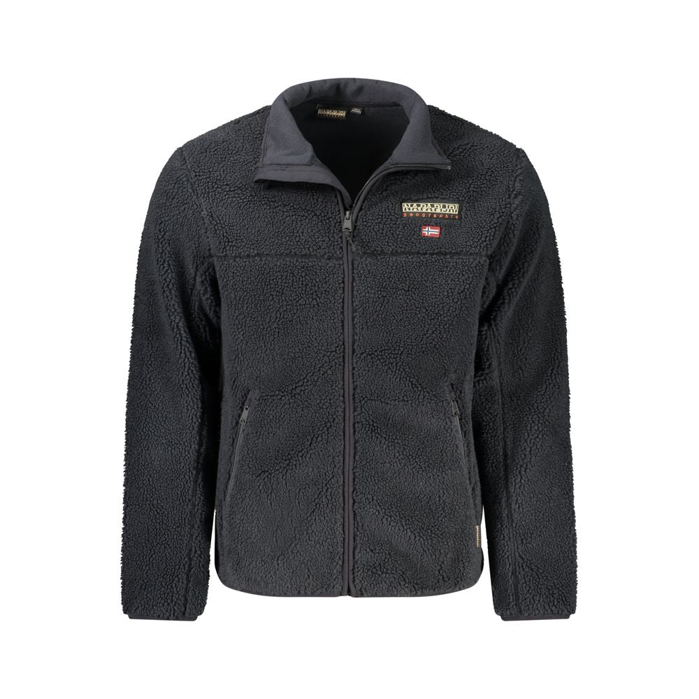 Napapijri Black Polyester Jackets & Coat