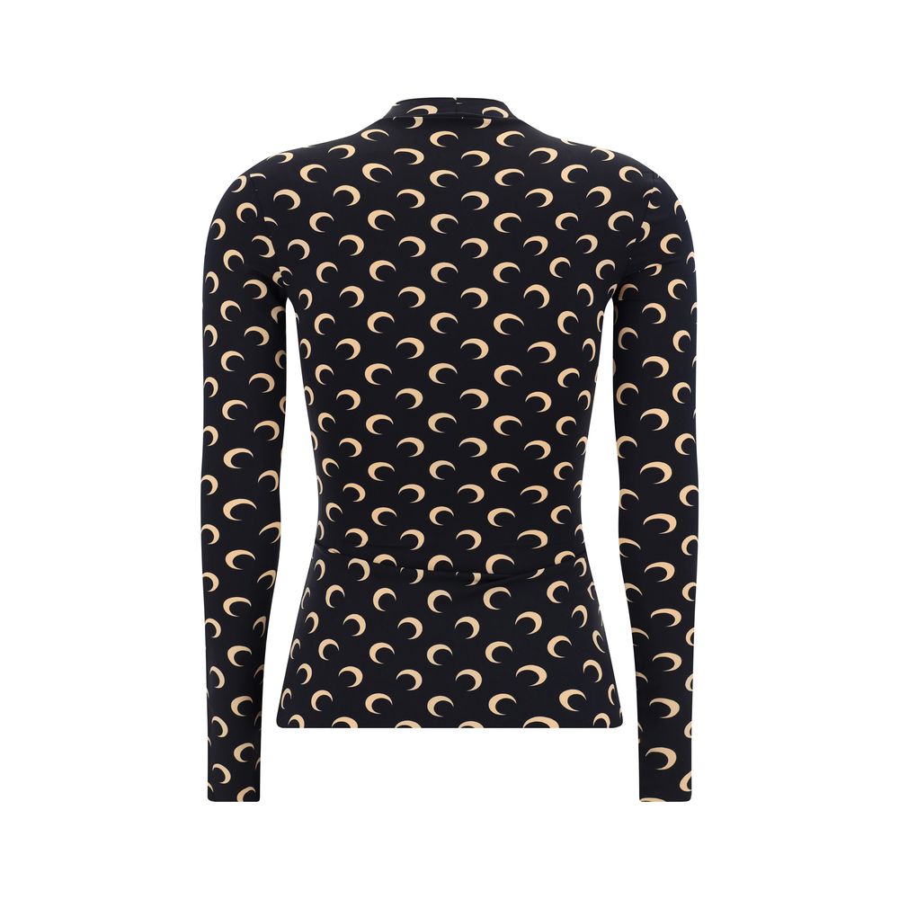 Marine Serre Moon long sleeve Top