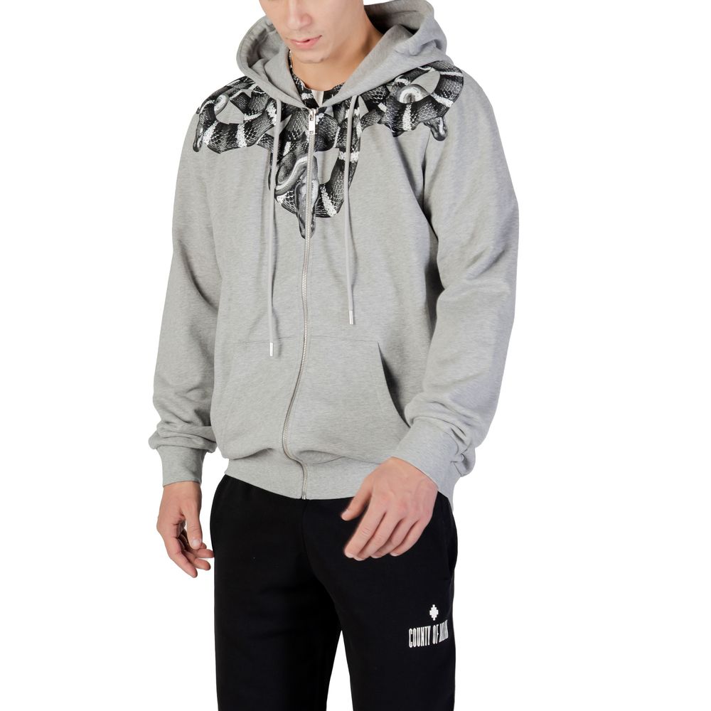 County of Milan Gray Cotton Hoody