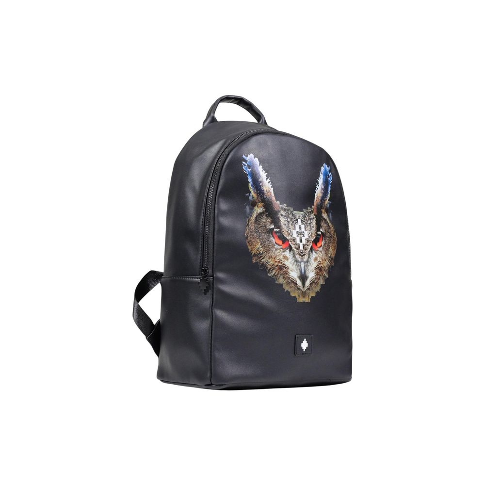 County of Milan Black Polyethylene Backpack