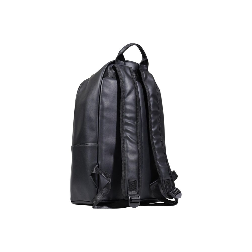 County of Milan Black Polyethylene Backpack
