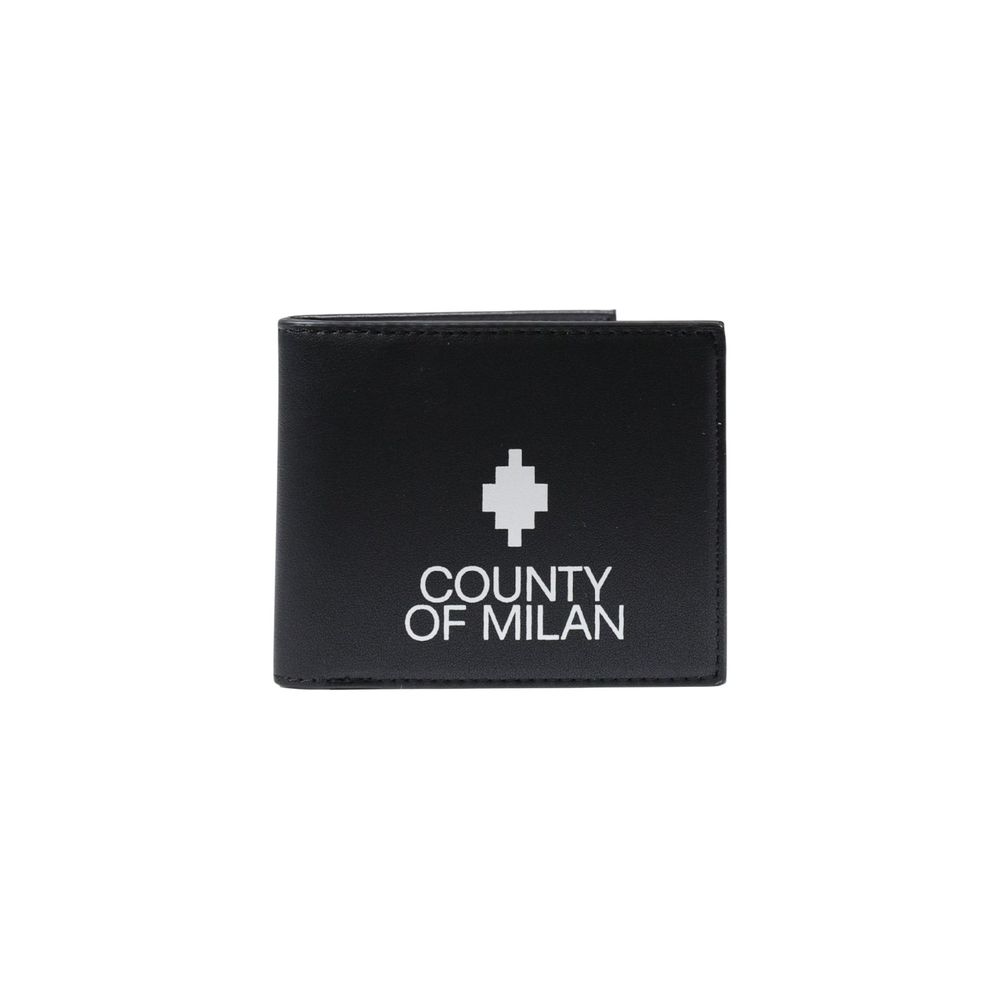 County of Milan Black Polyethylene Wallet