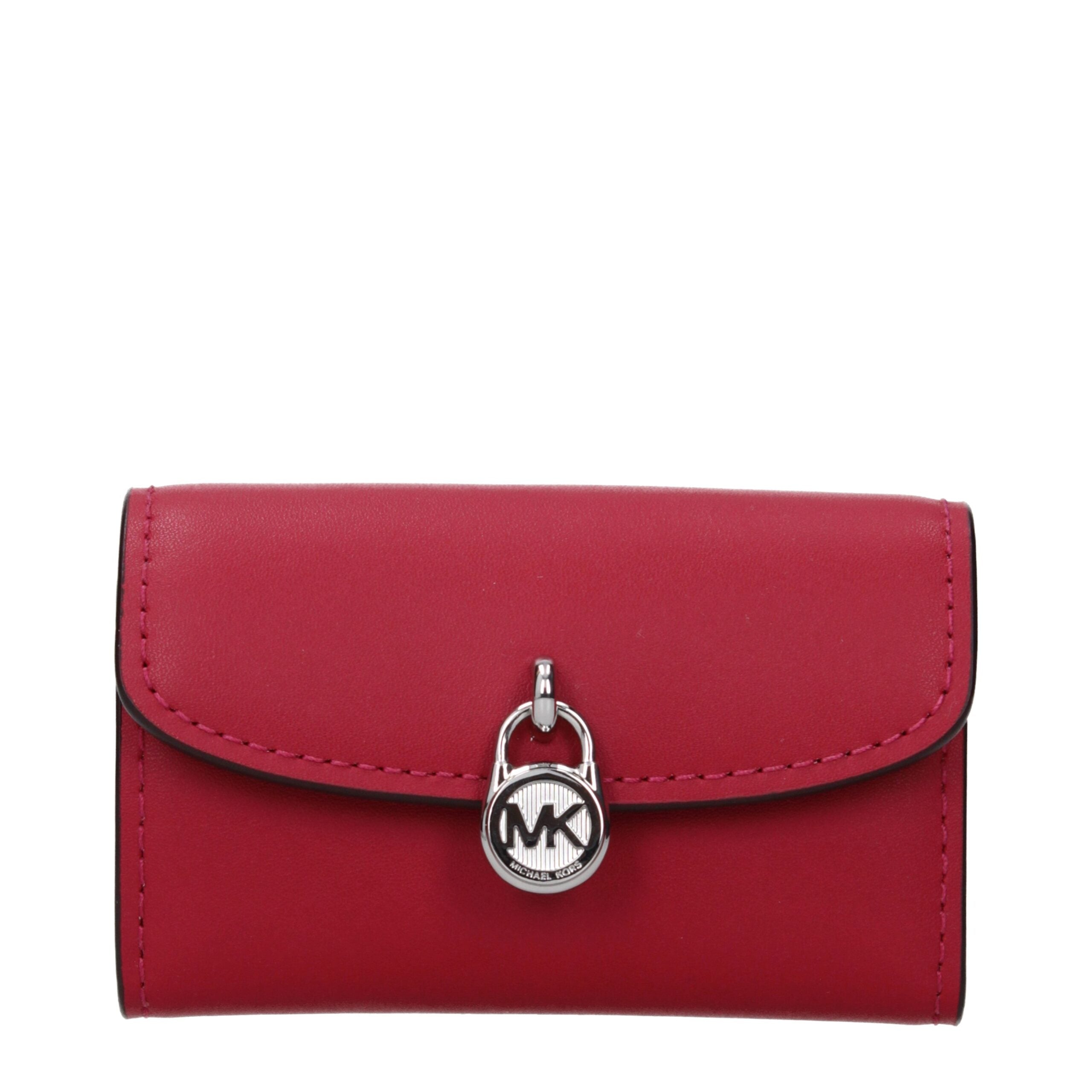 Michael Kors Red Leather Wallet