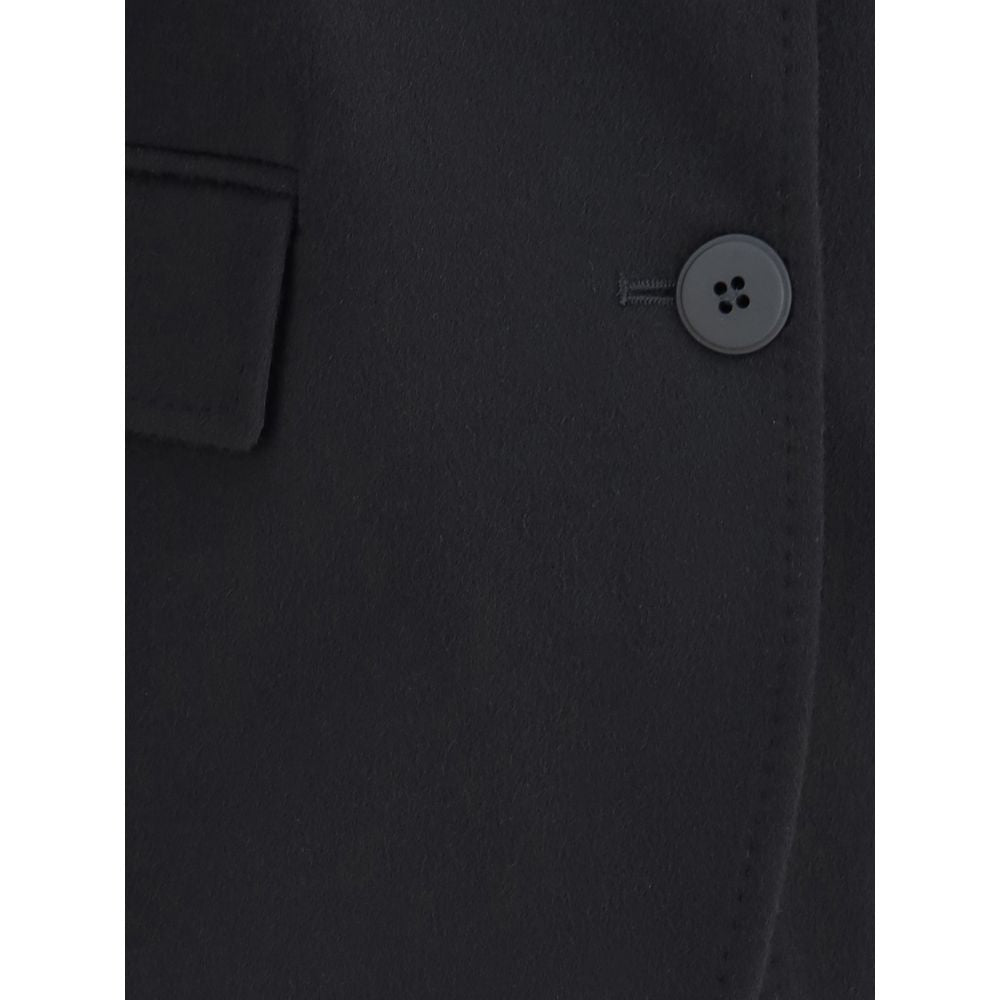 Max Mara Black Fleece Wool Clothing