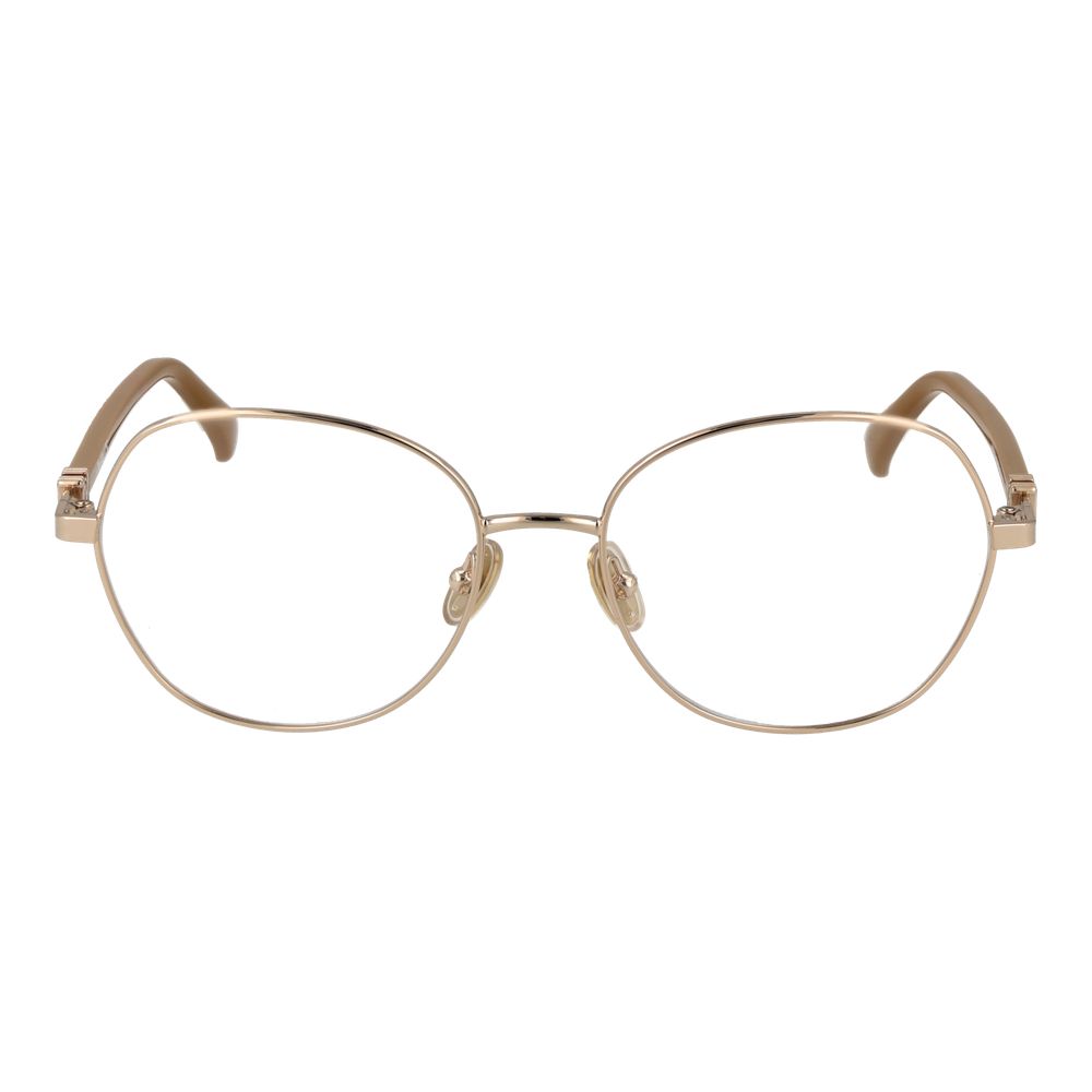 Lunettes (montures) Max Mara en métal doré