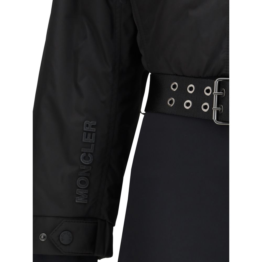 Moncler Grenoble Black Polyester Jumpsuit