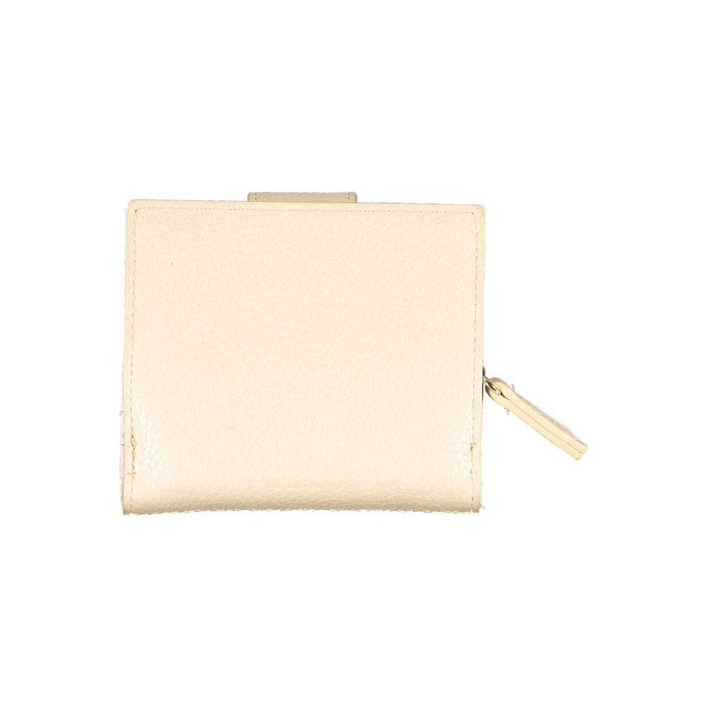 Mario Valentino Beige Polyethylene Wallet