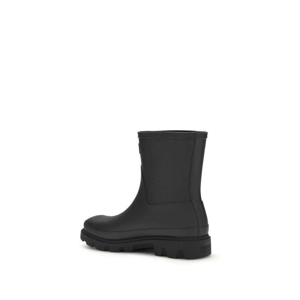 Hunter Black Rubber Rain Boots