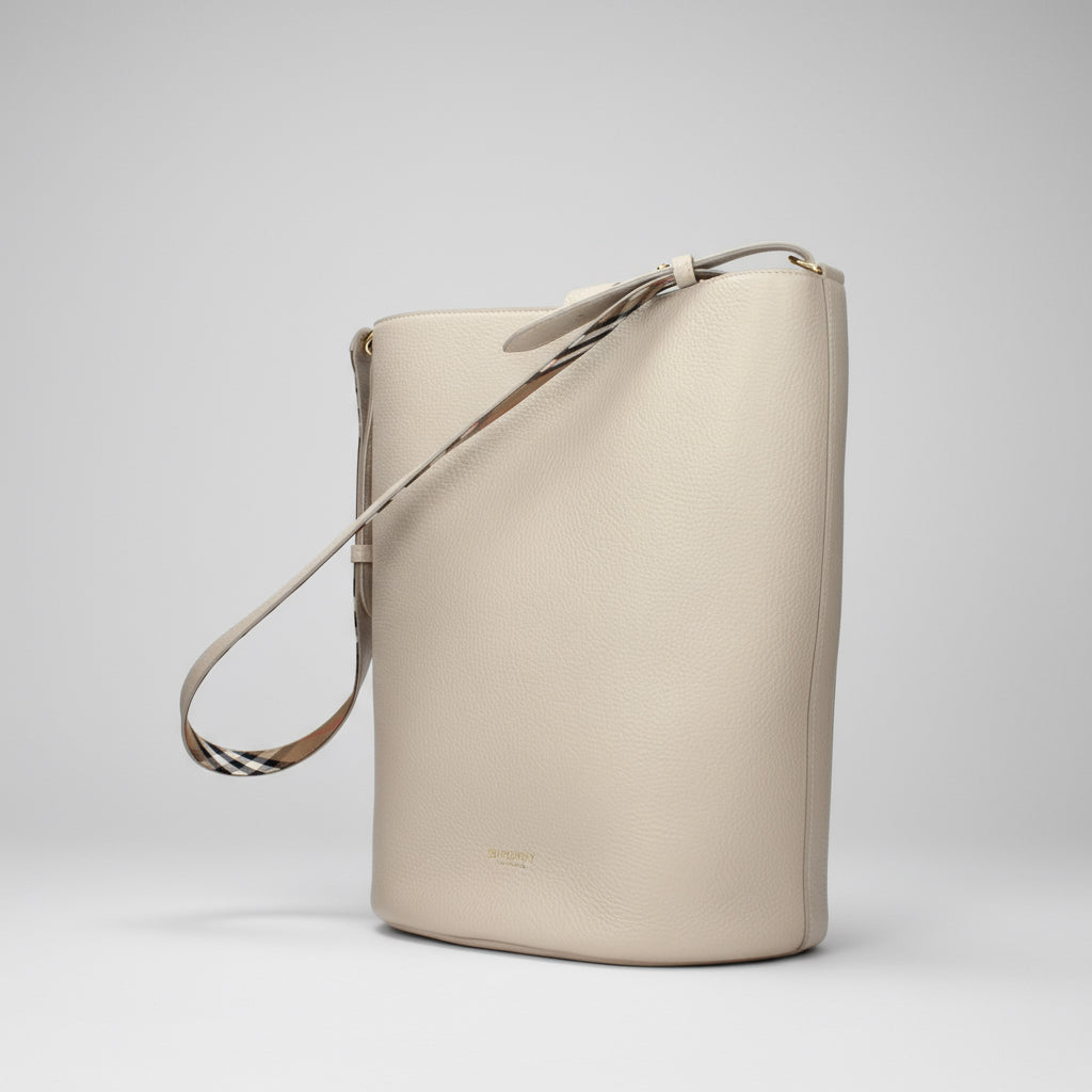 Burberry Beige Leather Handbag