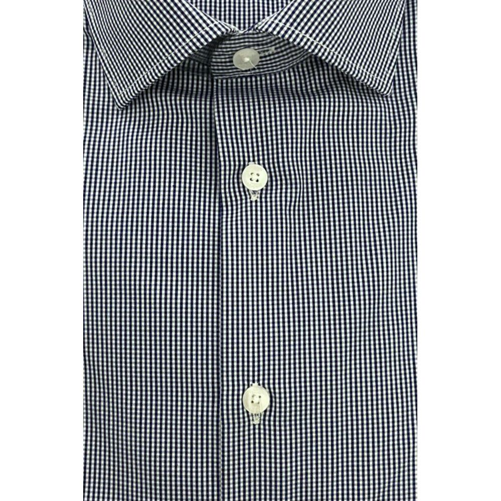 Baldinini Trend Blue Cotton Shirt
