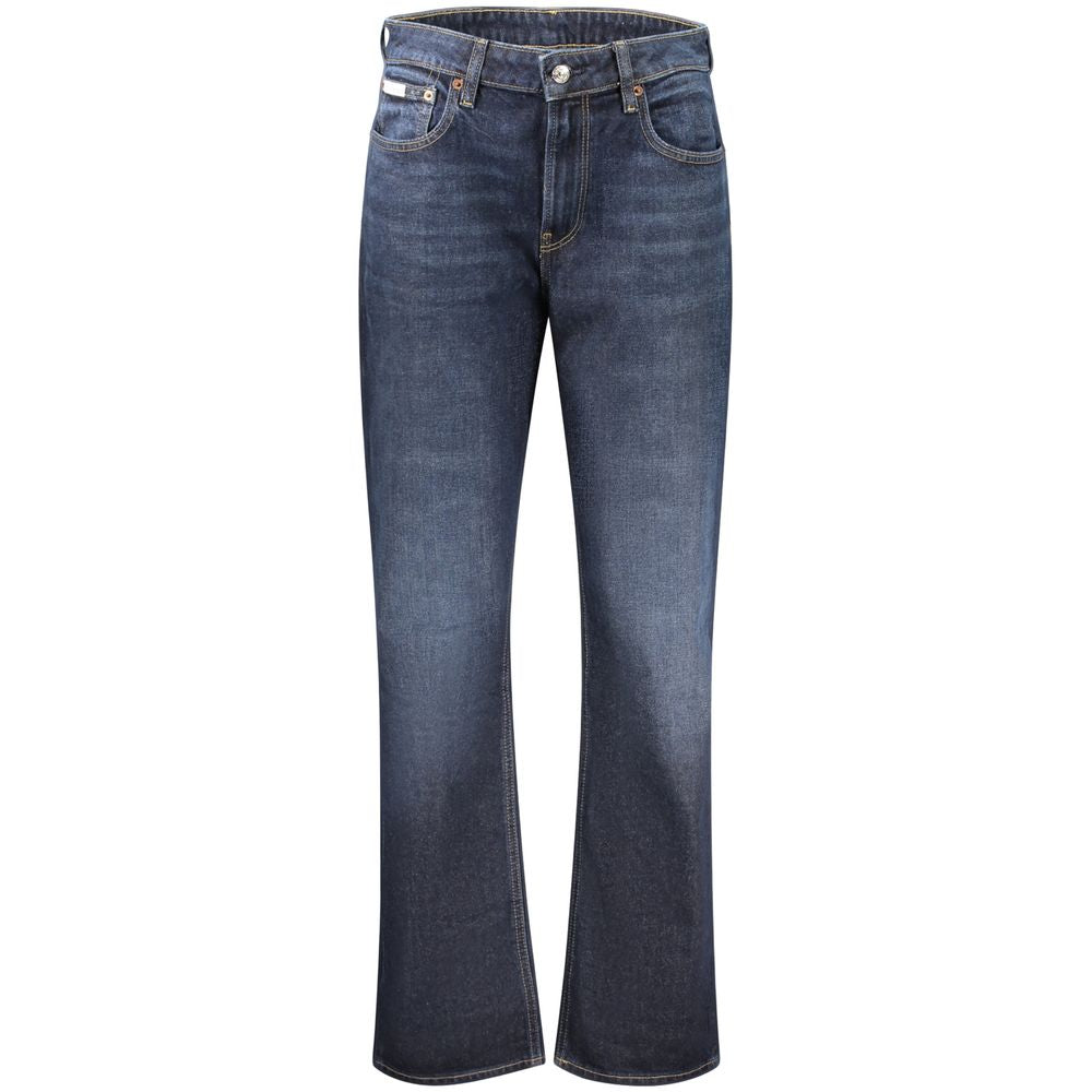 Calvin Klein Blue Cotton Jeans Denim