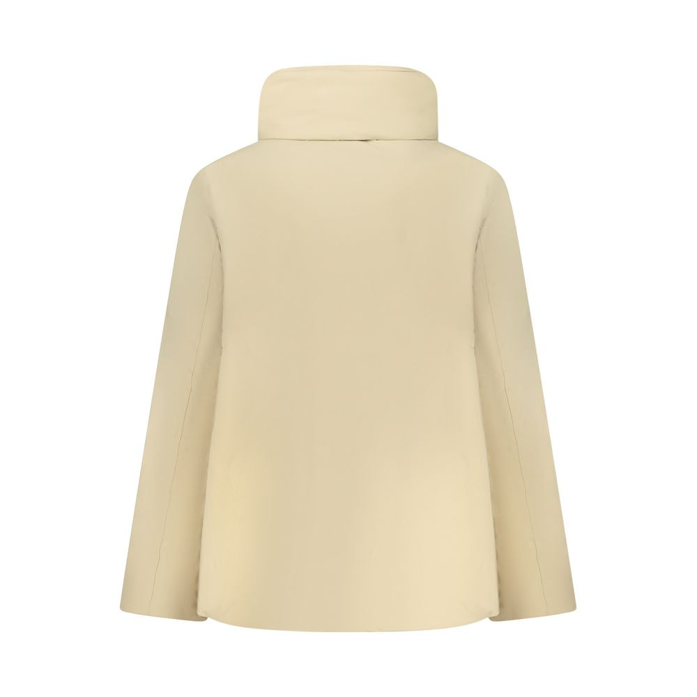 K-WAY Beige Nylon Women Jacket