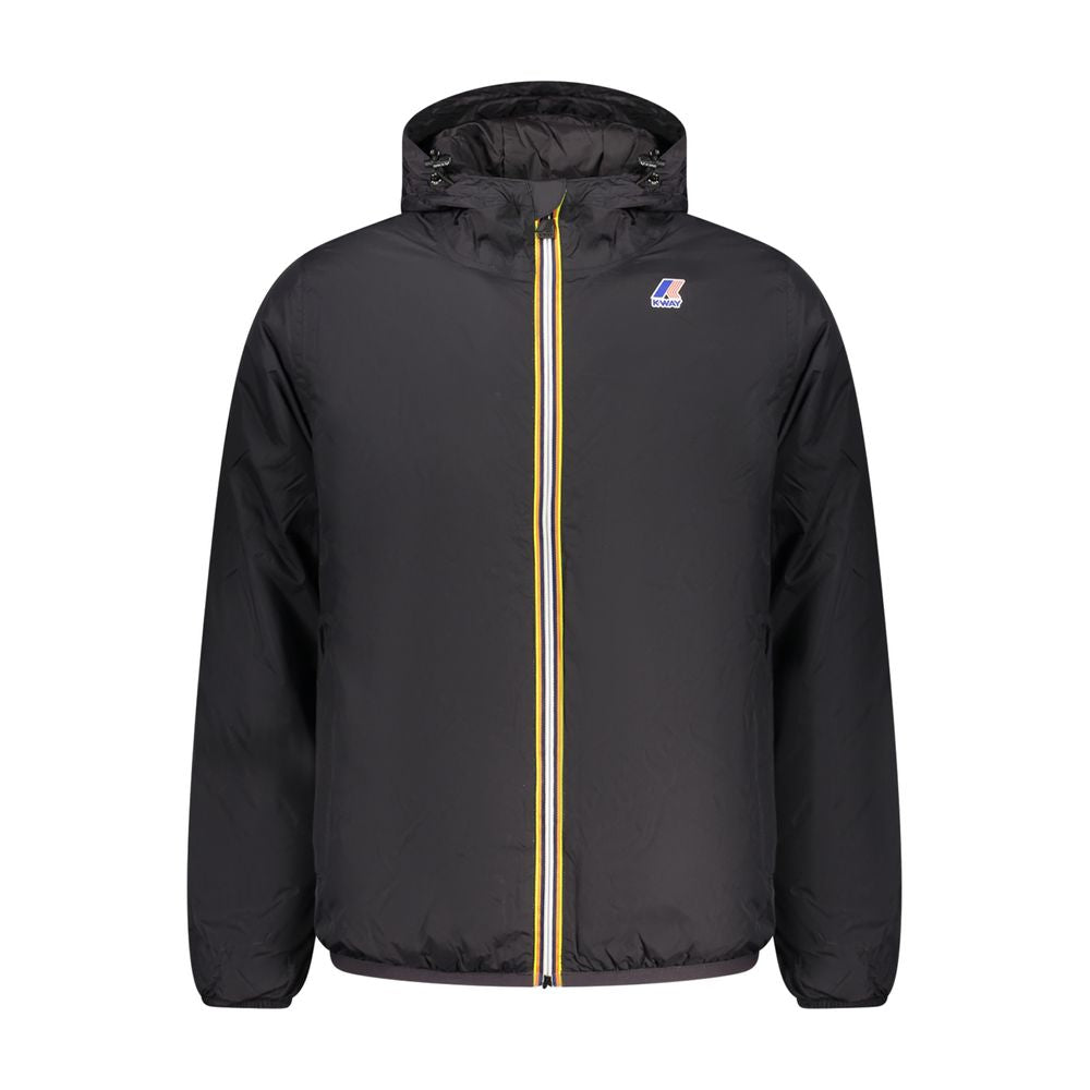 K-WAY Black Polyamide Men's Jacket