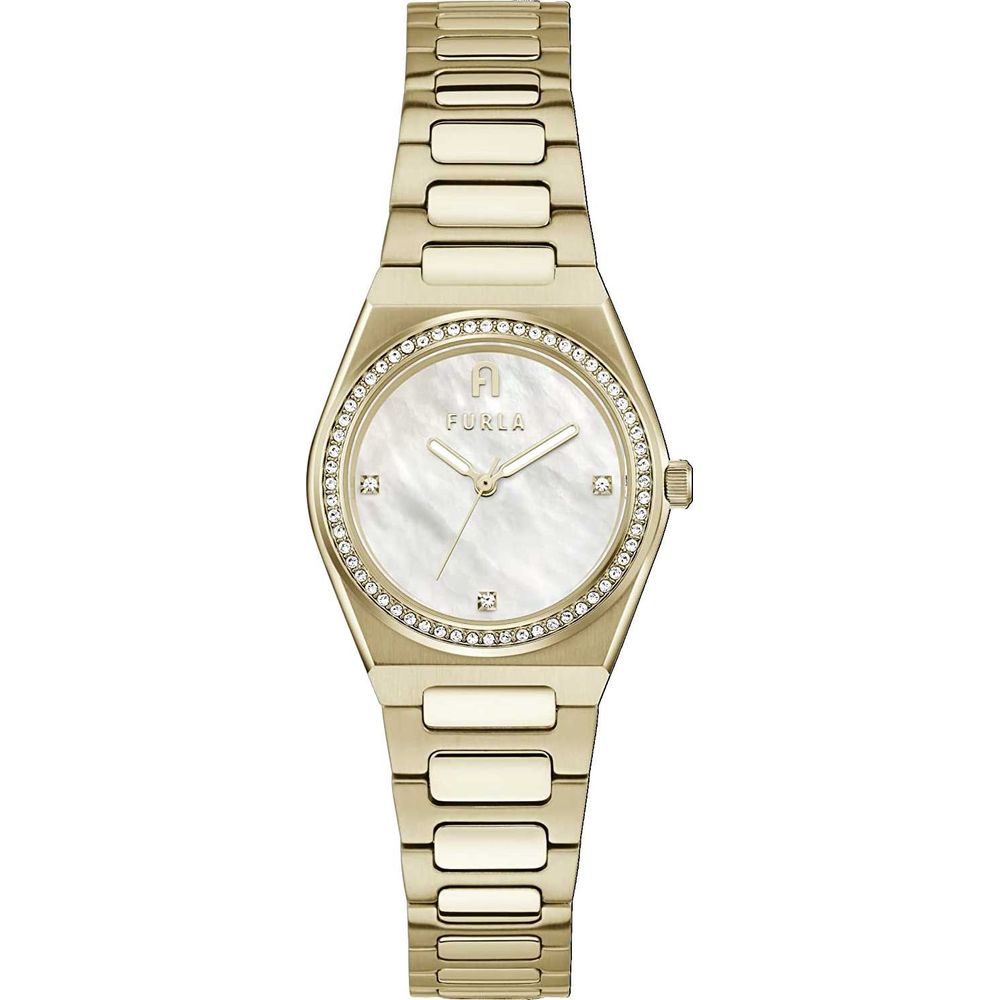 Furla Gold Stainless Steel Dress Watch