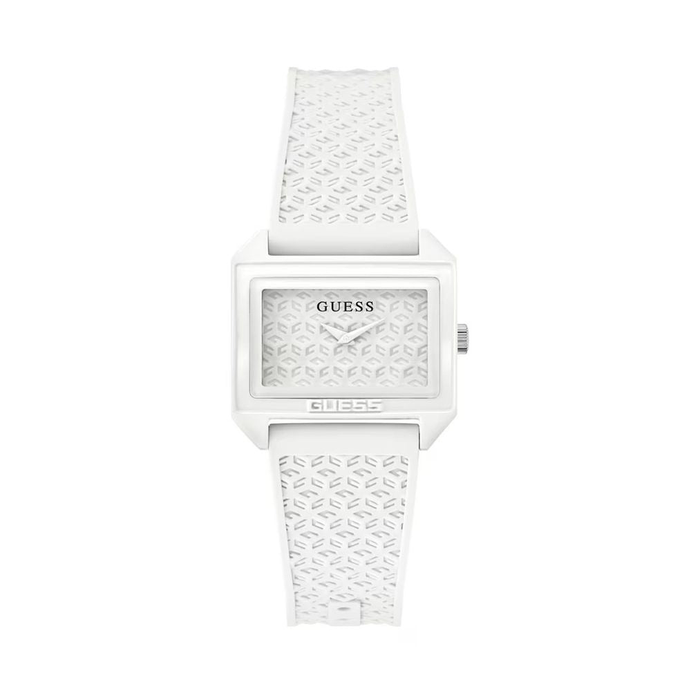 Guess White Synthetic Dress Watch