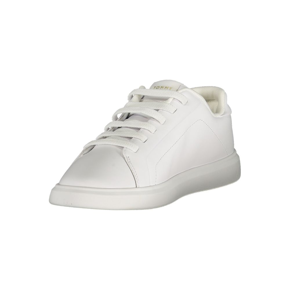 Tommy Hilfiger White Polyester Sneaker