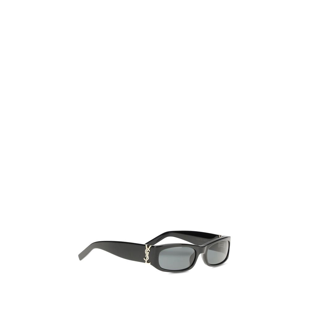 Saint Laurent Black Acetate Sunglasses