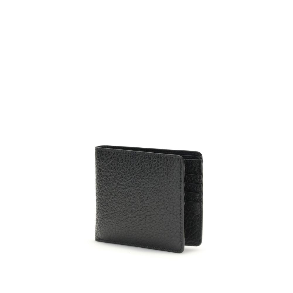 Margiela Black Calf Leather Bos Taurus Wallet