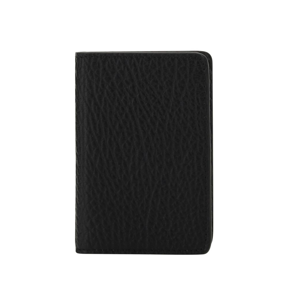 Margiela Black Calf Leather Bos Taurus Wallet