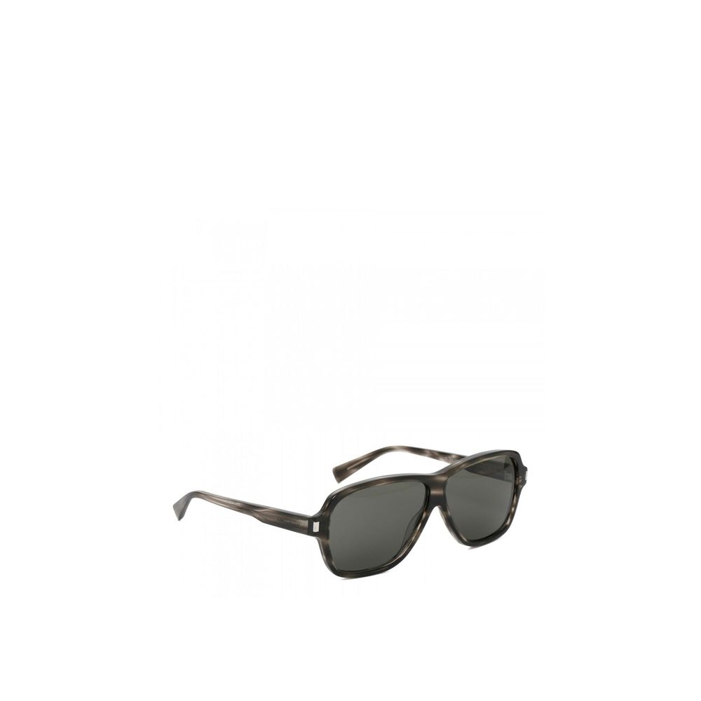 Saint Laurent Gray Acetate Sunglasses