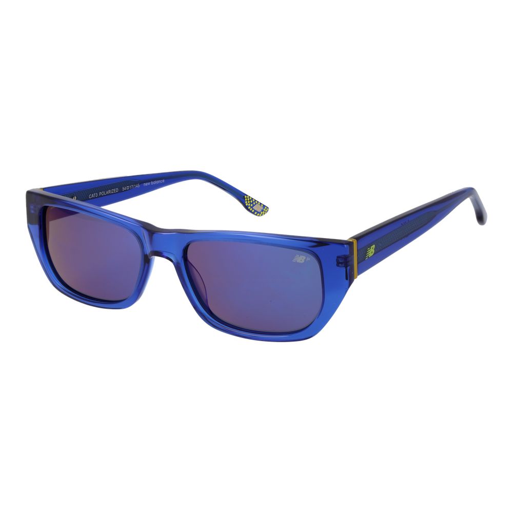 New Balance Blue Plastic Sunglasses