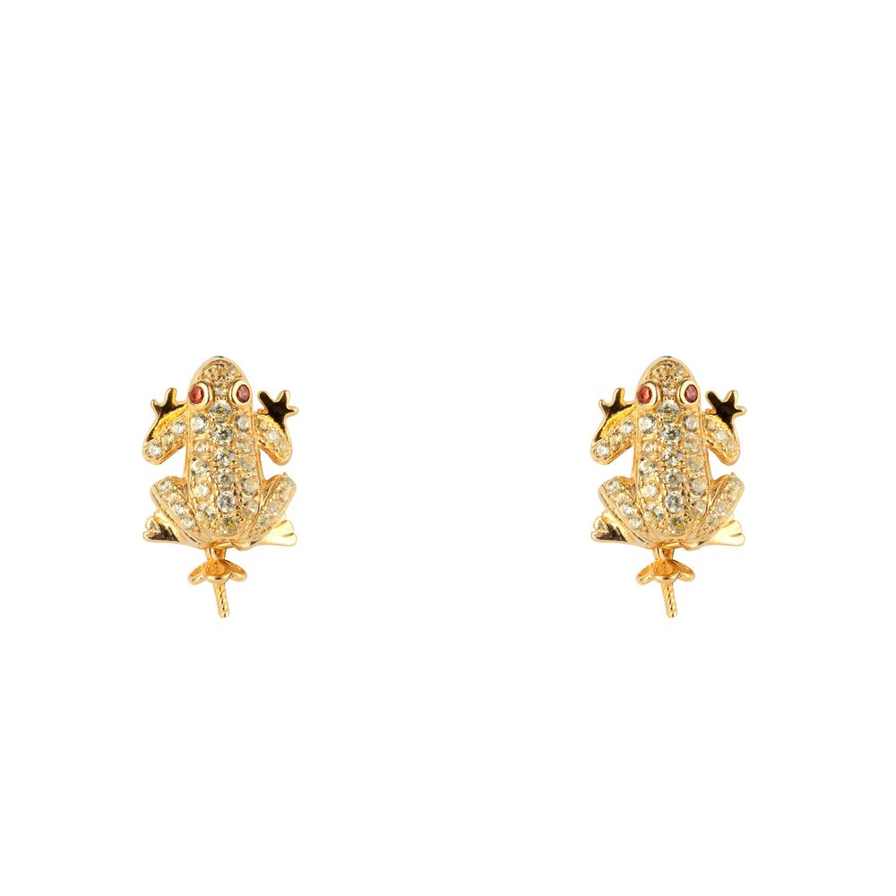 Lancaster Gold Silver Earrings