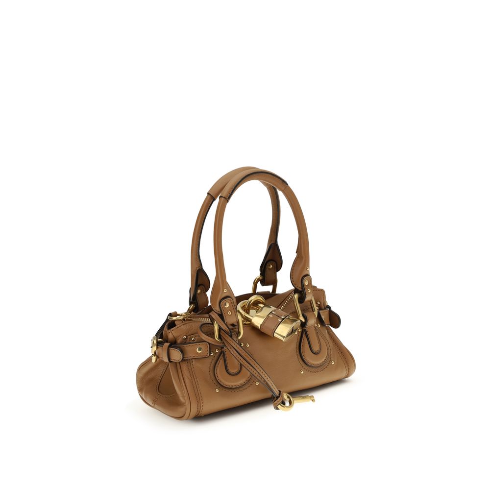 Chloé Beige Calf Leather Bos Taurus Shoulder Bag