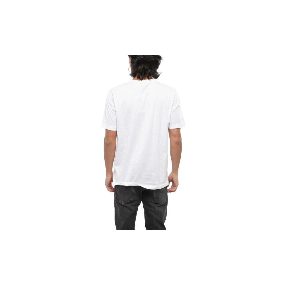 Diesel White Cotton Men's T-Shirt