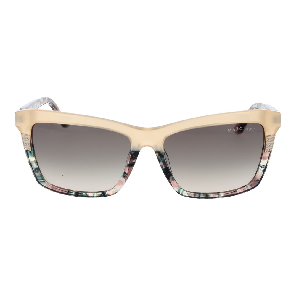 Marciano by Guess Beige Acetate Sunglasses