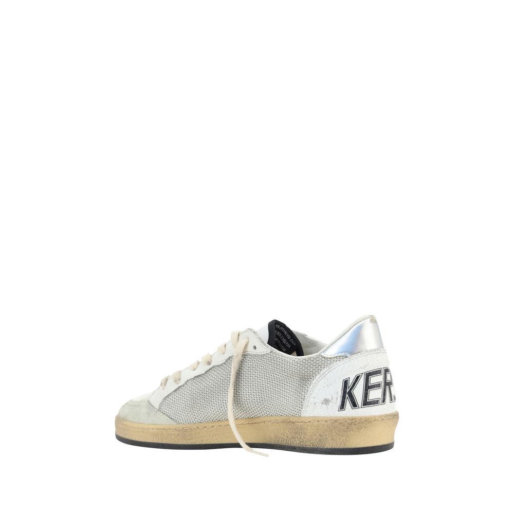 Golden Goose Gray Rubber Low Top Sneakers