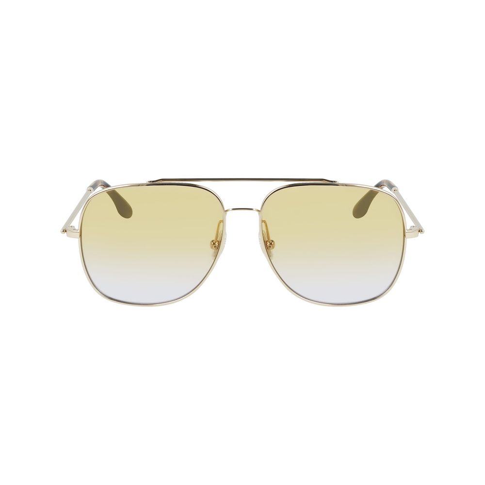 Victoria Beckham Gold Metal Sunglasses