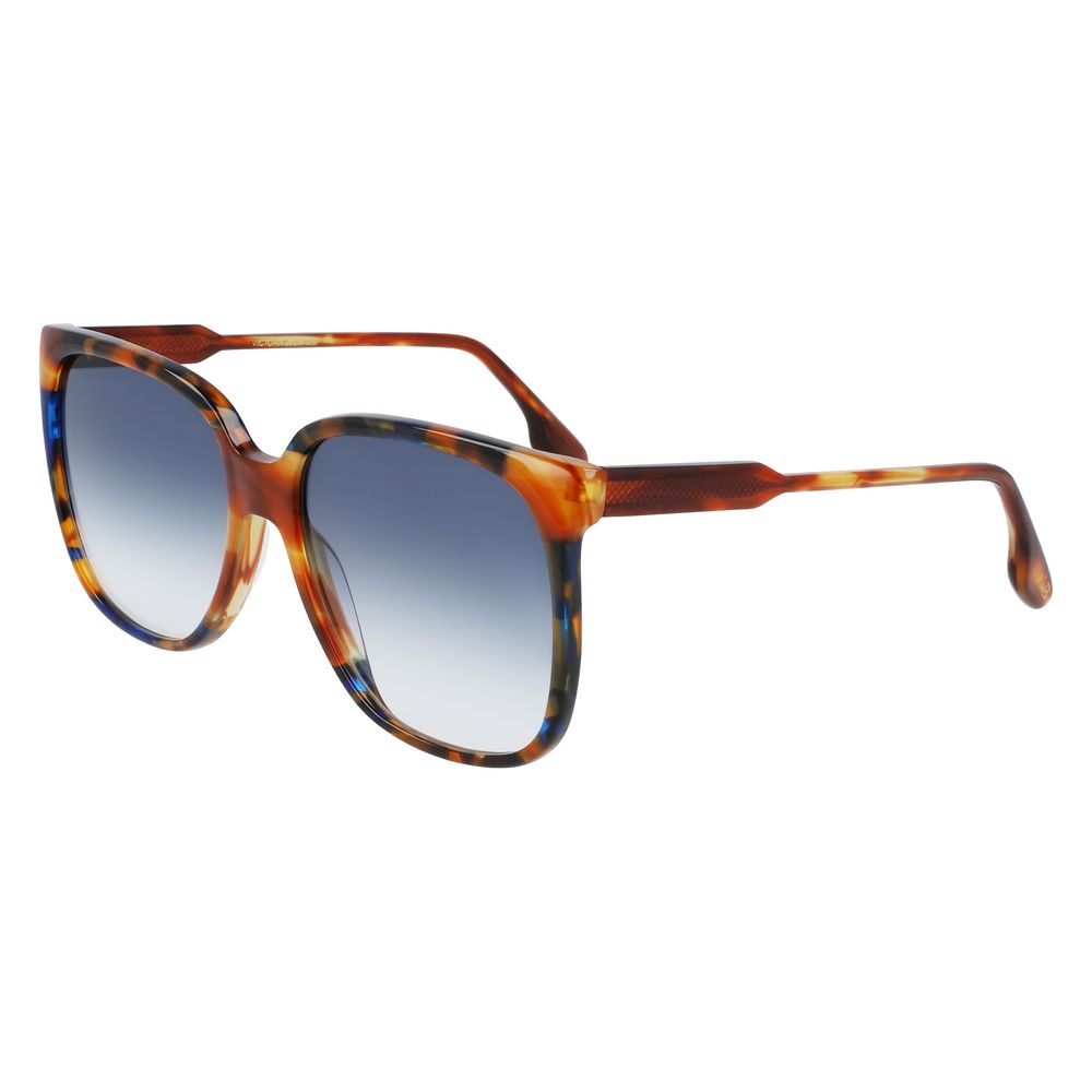 Victoria Beckham Brown Acetate Sunglasses