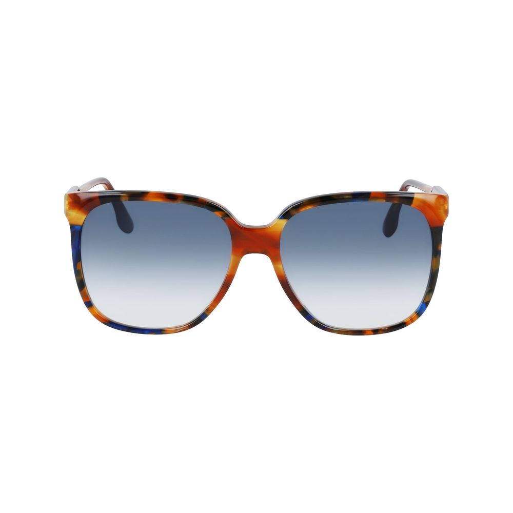 Victoria Beckham Brown Acetate Sunglasses